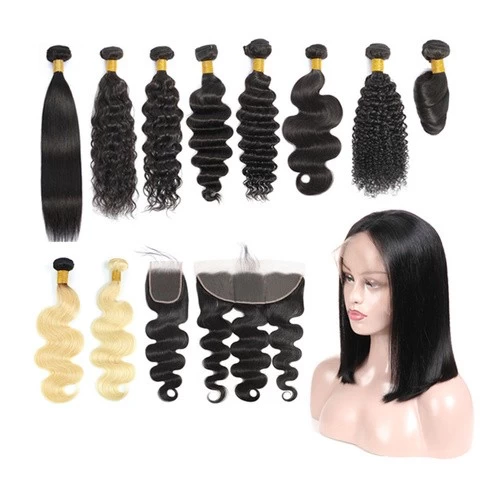 Silk straight wave the length 8 to 40 inches remy hair bundles raw virgin human free sample brazilian cuticle aligned hair