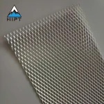Silver Aluminium Car Bumper Hood Vent Radiator Grill Rhombus Net Mesh 20mmx10mm