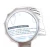 silver painting 6 led plastic magnifying glass