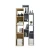 Import Simple nordic study room book cabinet and home combination bookcase in book shelf cabinet design locker from China
