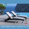 Simple outdoor furniture 1pcs rattan chaise lounge China