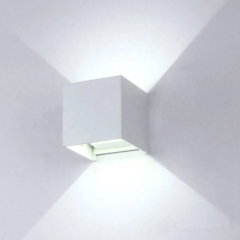 Simple style adjustable double-headed hotel home stairs ip65 6 10 w led wall light
