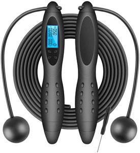Skipping Rope, Speed Jump Rope Tangle-free Adjustable Rope &amp; Digital Jump Rope, Adjustable Calorie Counter Jump Skipping Ropes