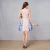 Import Sleeveless Patchwork Pink blue Lace Women Dress Girls Homecoming Dress Short Cocktail Dresses 2018 from China