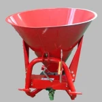 Small iron bucket single plate fertilizer spreader for sale