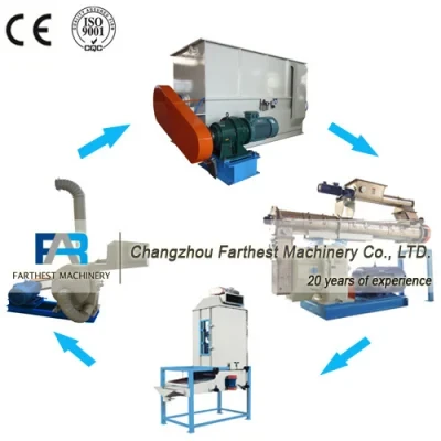 Small Scale Poultry Feed Mill Pellet Production Line