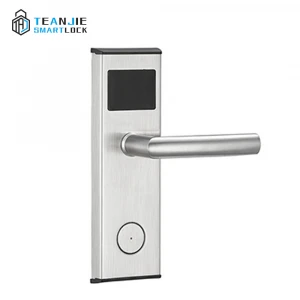 Smart Keycard RF Hotel Door Lock with Card Encoder and Free Software System to Program Card and Lock