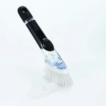 Soap Dispensing Dish Brush Plastic Scrub Brush Sink Cleaning Brush
