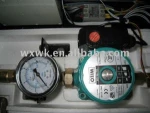 Solar water heater work station