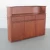 Import Solid Wood Reception Counter Desk For Restaurant And Hotel With Glass from China