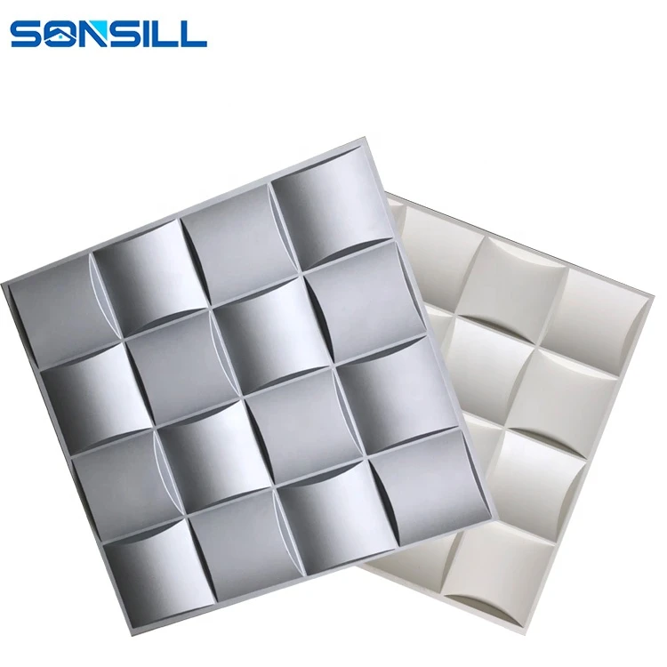 SONSILL Popular Designs Fire Resistant Wall Decor 3D Wall Panels for Interior