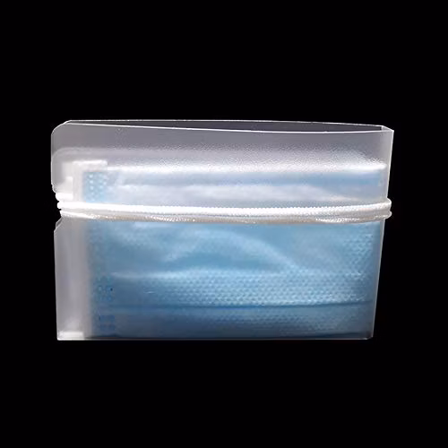 Food Safe PP Reusable Face Mask Storage Clip Masks Case Box Bag Folder