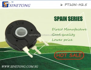 spanish horizontal pin trimmer potentiometer