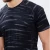Import speckled black cut and sew t-shirt manufacture service from China