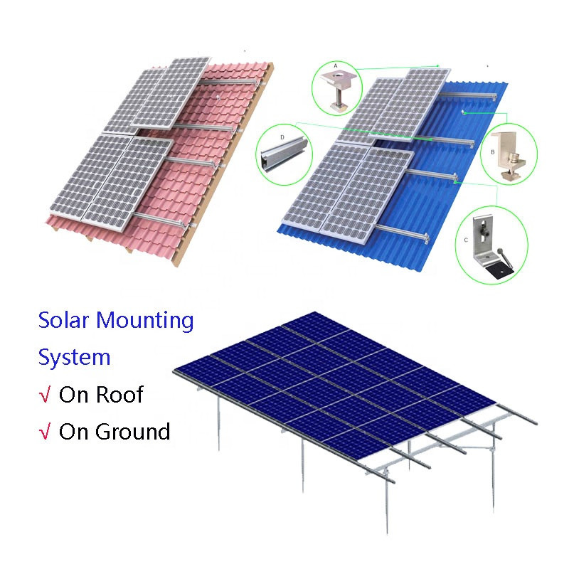 Buy Split Phase Grid Tie Solar Energy Systems 5kw 10kw 20kw Solar Panel ...