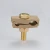 Import Square Earth Cable Clip Brass Grounding Cable Clamp Copper Ground Rod Cable Clamp from China