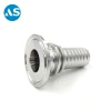 SS316L Sanitary Stainless Steel Tri-clamp Hose Couping Pipe Fittings Ferrule