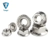 Stainless Steel Carbon Steel DIN6923 Hex Flange Weld Nut Serrated Nuts