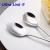 Import Stainless Steel Coffee Stirrer Spoon Set Latte Spoons Coffee adjustable measuring cups Teaspoon Set Long Handle Ice Cream Spoon from China