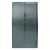 Import Stainless steel cupboard file cabinet with double glass door from China