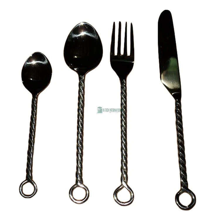 Stainless Steel Cutlery - Hand Forged - Polished - 18/8 Stainless Steel Knife & Fork - Restaurant & Hotels - Factory Wholesale