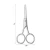 Import Stainless steel facial hair shears cutting mustache eyebrow trimming salon razor edge barber beard scissors from China