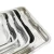 Import Stainless steel large size square shape plate / Multi-size food serving tray from China