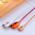 Import Stainless Steel Twisted  standing design Metal Colorful Mixing Cocktail Coffee Long Handle Gold Stirring Bar Spoon from China