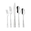 Stainless Steel Utensils Service for 4 Include Knife/Fork/Spoon Mirror Polished Silverware Flatware Cutlery Set