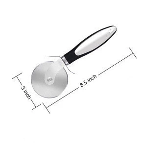 Stainless Steel With Non Slip Handle Pizza Cutter Wheel