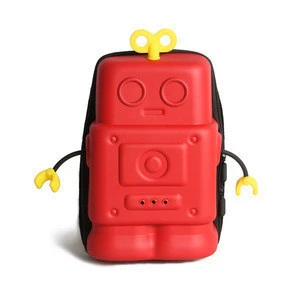 storage bag children&#39;s wholesale kids toy robot, new design backpack robot toy kids, child school bag kid robot toys