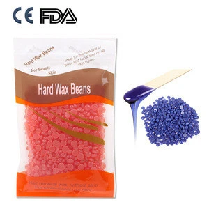 Strip Hard Bean Italian Private Label Hot Face Painless Depilatory Soft Cold Facial Hair Removal Wax