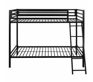 Strong steel double metal bunk bed for school dormitory
