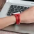 Stylish Retro Leather Bracelet Band for Apple Watch Series 5 4 3 2 Handmade Bead Metal Strap for iwatch 40/44/38/42mm Wrist Belt
