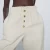 Import Summer and spring women cotton blends white Ladies pants trousers from China