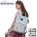 SUNVENO Fashion Diaper Bag Baby Nappy Bag Large Capacity Travel Backpack Designer Stroller Baby Care Maternity Infant Mom  Bag