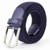 Super Quality Men&#x27;s webbing stretch belt braided stretch belt fabric belt