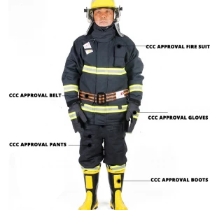 Supplier Howdy Hot Selling Nice Quality Nomex Fire Fighting Suit China