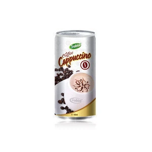 Supplying 180ml Canned Cappuccino Coffee From Trobico Brand