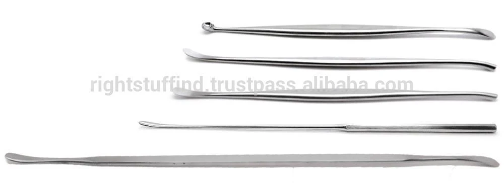 Surgical-Instrument-Stainless-Steel Penfield Dissectors No. 1, 2, 3, 4, 5 Neurosurgery Spine Instruments Set Tools