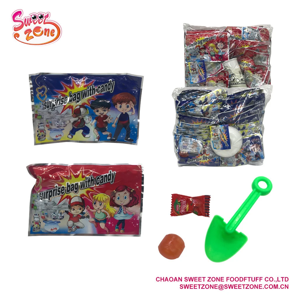 Surprise Bag Toy With Hard Candy