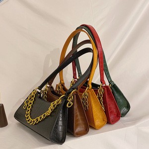 Sweet fashion crocodile pattern ladies handbags china supplier bolsos para mujer zhejiang handbag