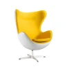 Swivel Mould Sponge Modern Design for Living Room Leisure adult size egg shaped lounge chair