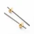 Import T3.5 3.5MM 304 stainless steel 200mm ACME lead screw with nylon nut lead 2.4mm from China