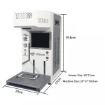 TBK-958A Automatic Laser Screen Machine , Upgrade Laser Separating Machine for Cellphone Back Cover or Laser Engraving Machine