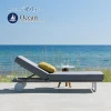 Teak Outdoor Chaise Lounge Chair