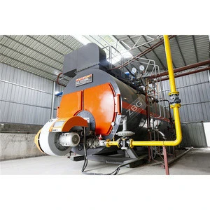 Textile, Paper, Food, Industry Used steam boiler with oil &amp; gas fuel oilon burner