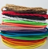 Textile Wire Fabric Cable Braided Electric Wire Cloth Covered Wire