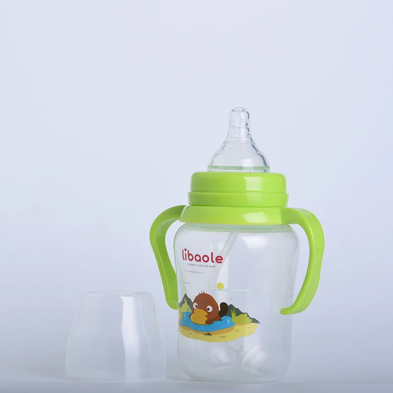 The best quality and safe handling of feeding supplies wide neck baby feeding bottle