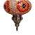 Import The latest Mediterranean style Art Deco Turkish mosaic chandelier handmade glass romantic chandelier from China